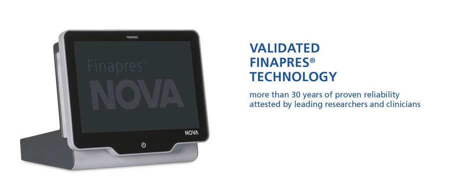 Finapres Medical Systems presents the new device Finapres® NOVA